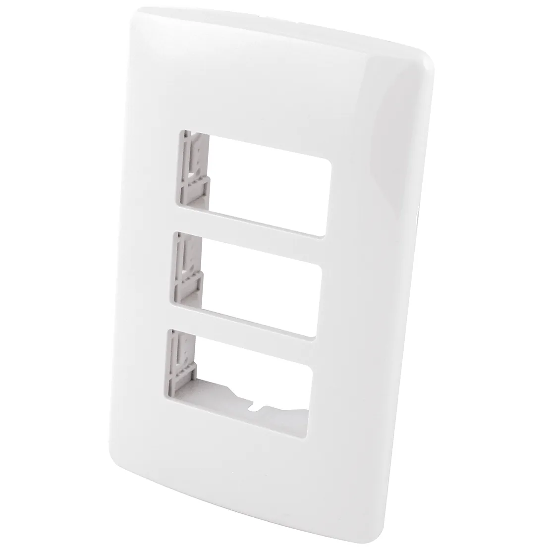 Placa Ciega de Plástico ABS Blanca AKSI - 118310