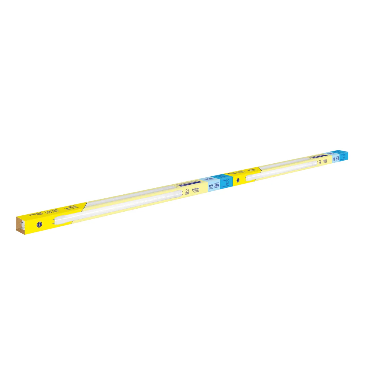 Tubo LED T8 18 W G13 6500 K Luz Blanca Fría Truper - 28001