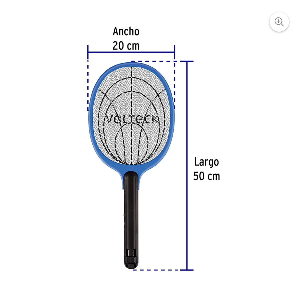 Raqueta Matamoscas/Mosquitos Recargable Truper - 49149