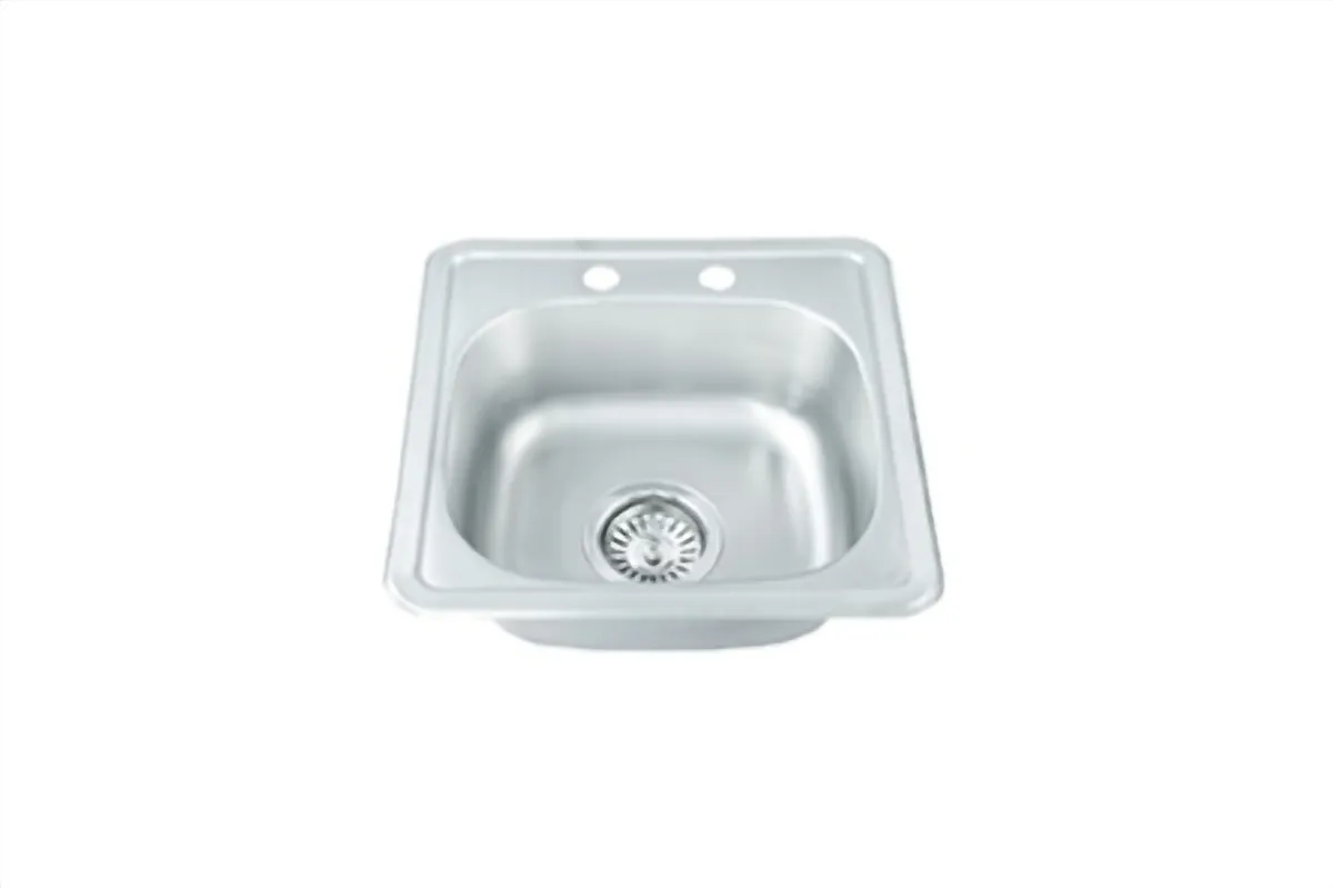 Tarja Sencilla de Acero Inoxidable Calibre 24 38x38 cm MEER - TS3838