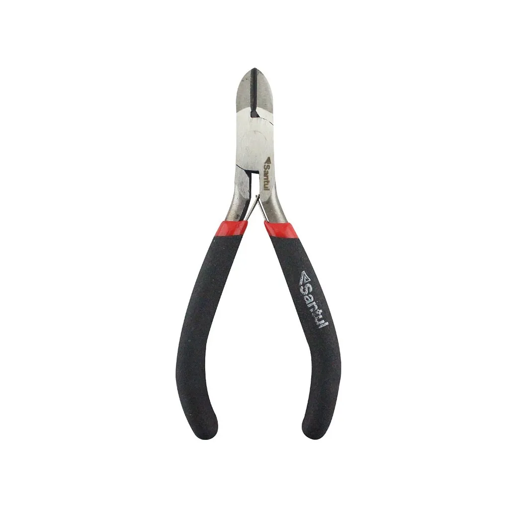 Mini Pinza de Corte Diagonal Largo 4 1/4" SANTUL - 7161