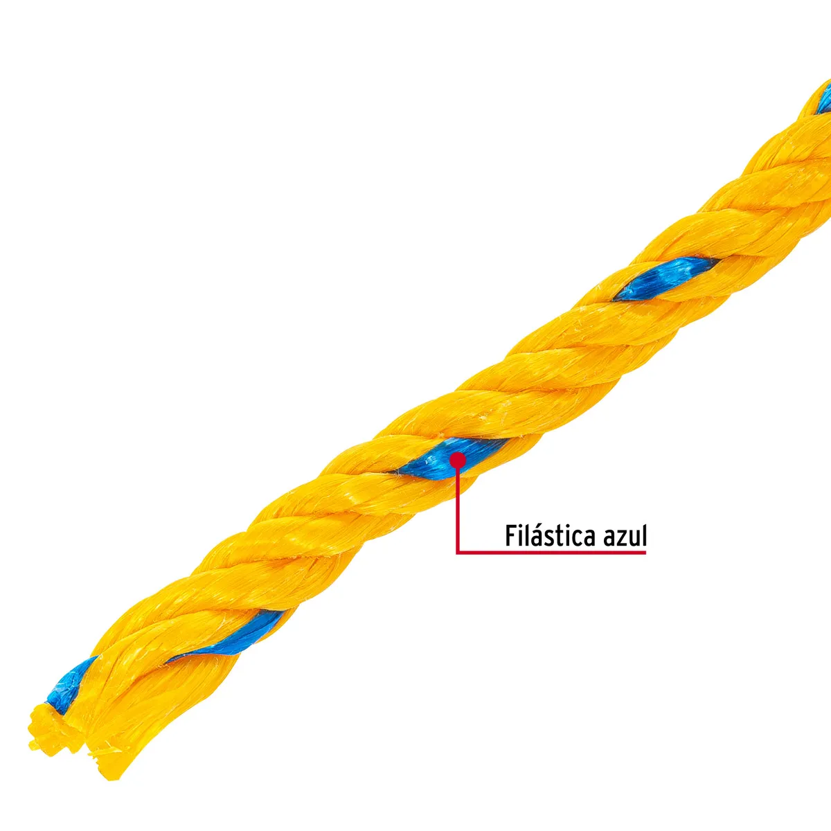 Rollo de 1 kg de Cuerda 8 mm CUE-081K Truper - 40185
