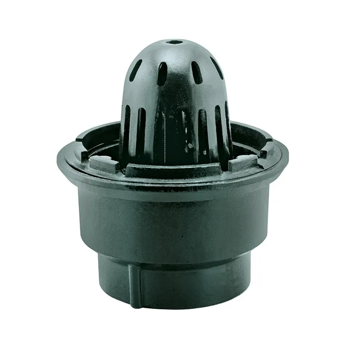 Coladera de Cúpula Negra Helvex - H-444