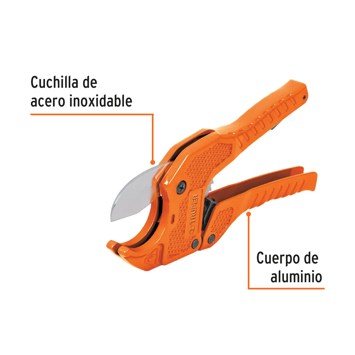 Cortador de Tubo Plástico 1 5/8" 41 mm Truper - 12860