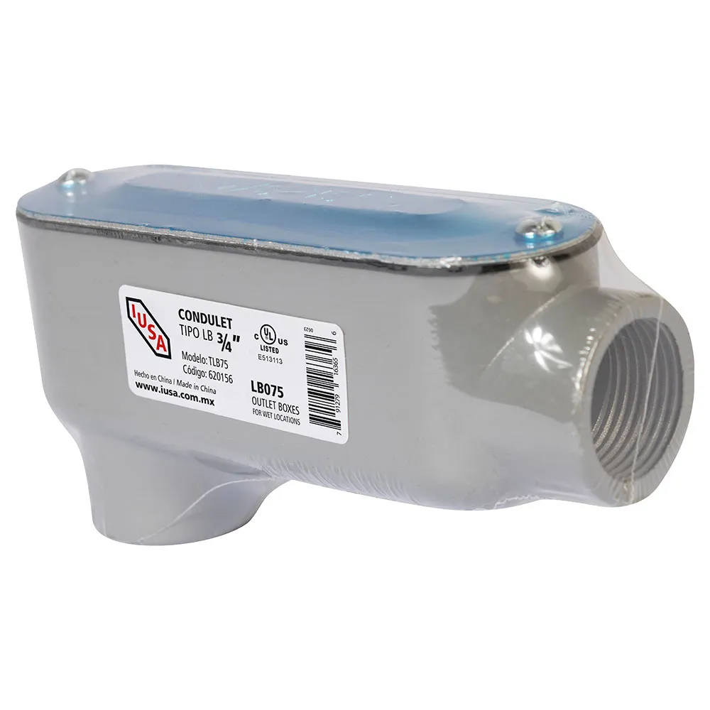 Condulet Ovalado Tipo LB 3/4" IUSA - 620156