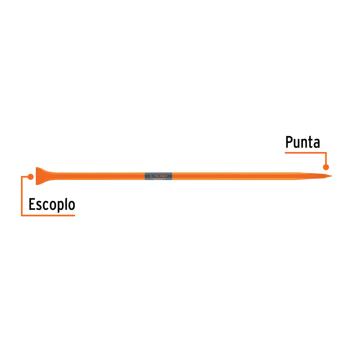 Barreta de Punta 7/8" x 100 cm BAP-100 Truper - 10750