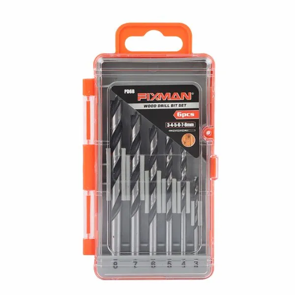 Juego de Brocas para Madera 7 Piezas FIXMAN - PD7