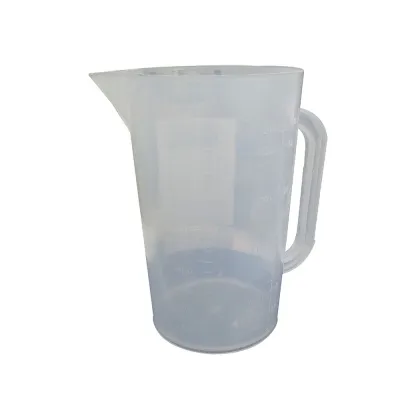 Medida de Plástico Transparente con Escala 1 L Gimbel - 14ACEITE065CH