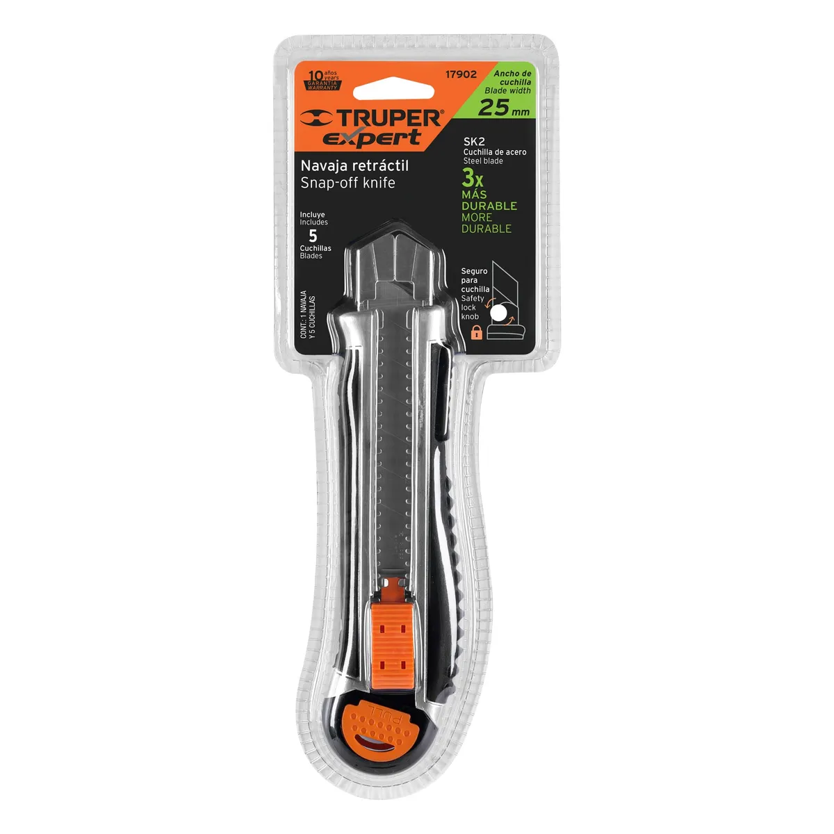 Cutter Truper Expert Trabajo Pesado 25 mm - 17902