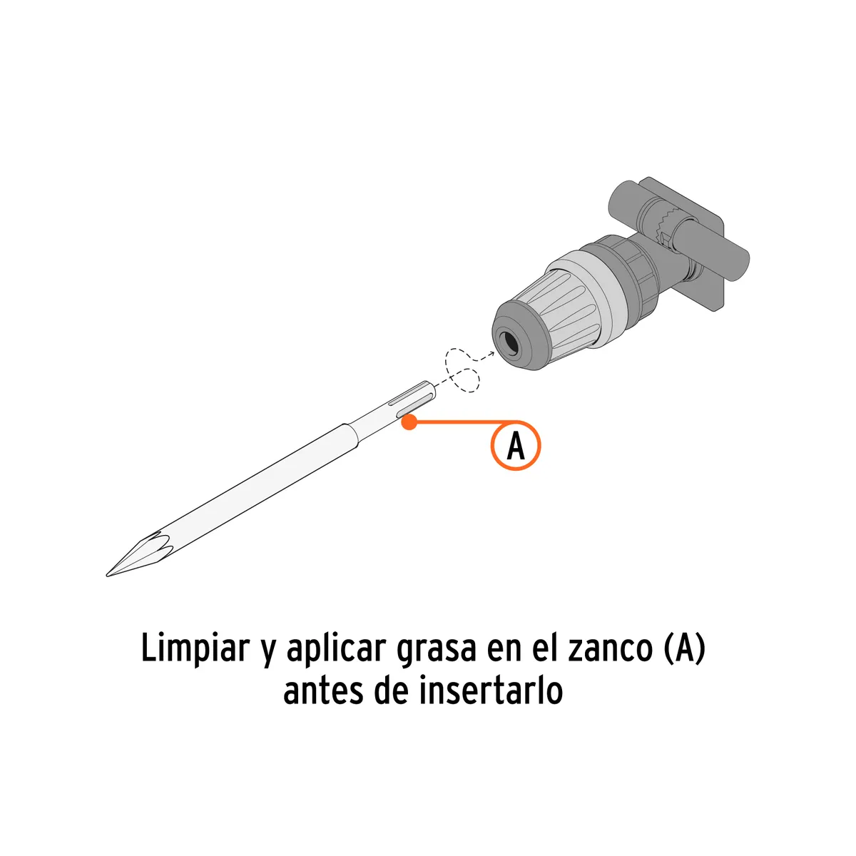 Juego de 15 Brocas y Cinceles SDS con Estuche Truper - 11897