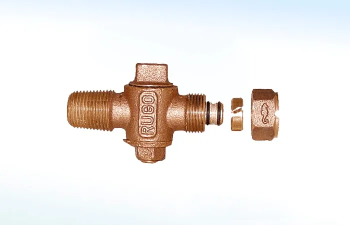 Válvula de Inserción PE al PE 13 mm (1/2") Rugo - 81P1/2