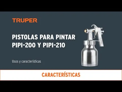Pistola para Pintar de Baja Presión PIPI-210 Truper - 14036