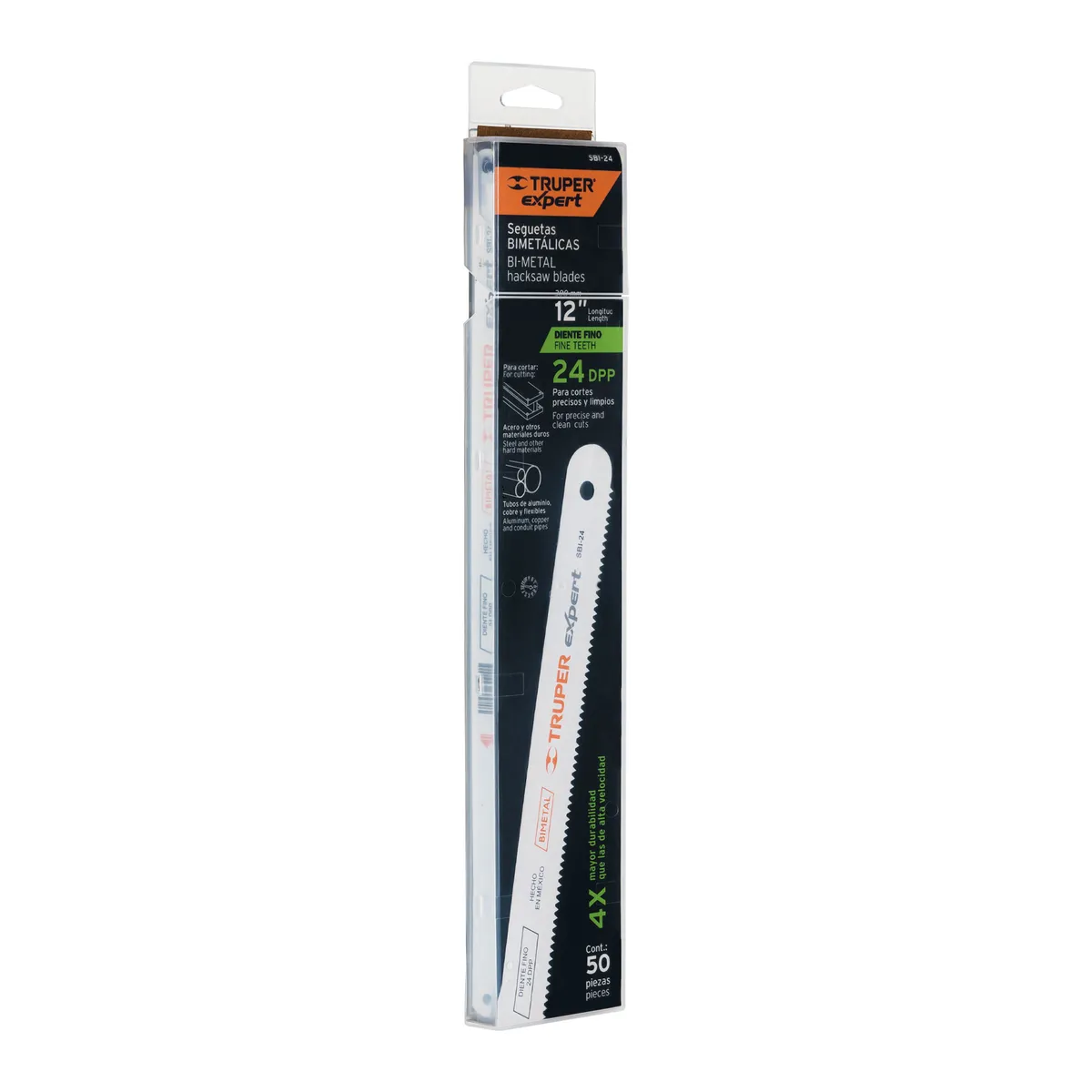 Segueta Bimetálica 12" 24 DPP Truper - 18101