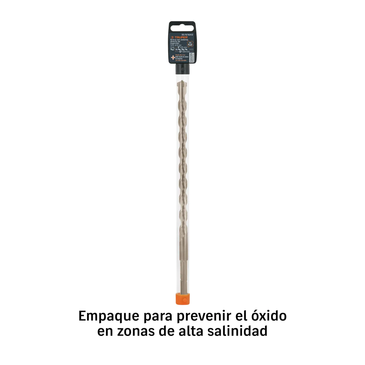 Broca SDS Plus 9/16" x 12" Truper - 11274