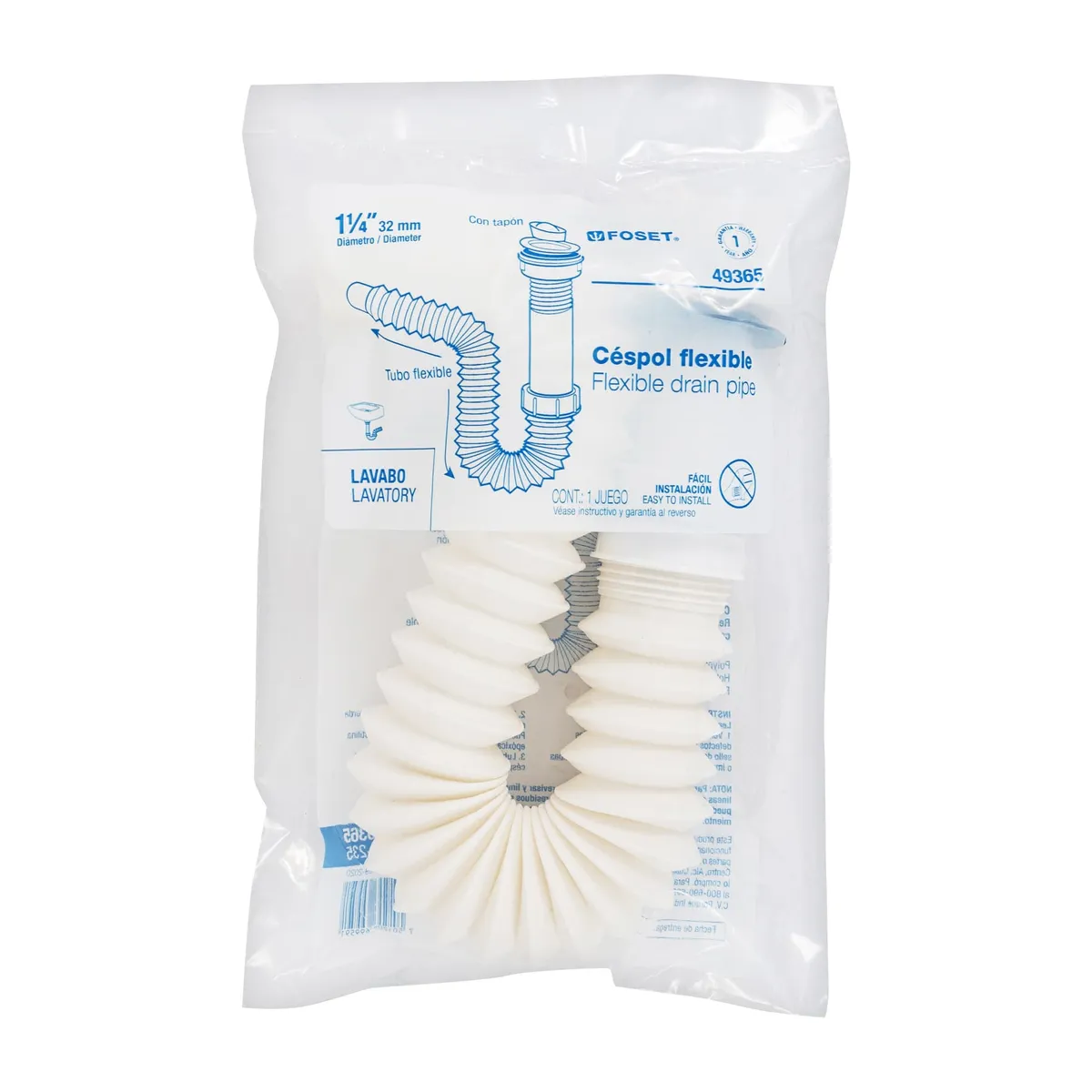 Céspol para Lavabo con Contra Foset - 49365