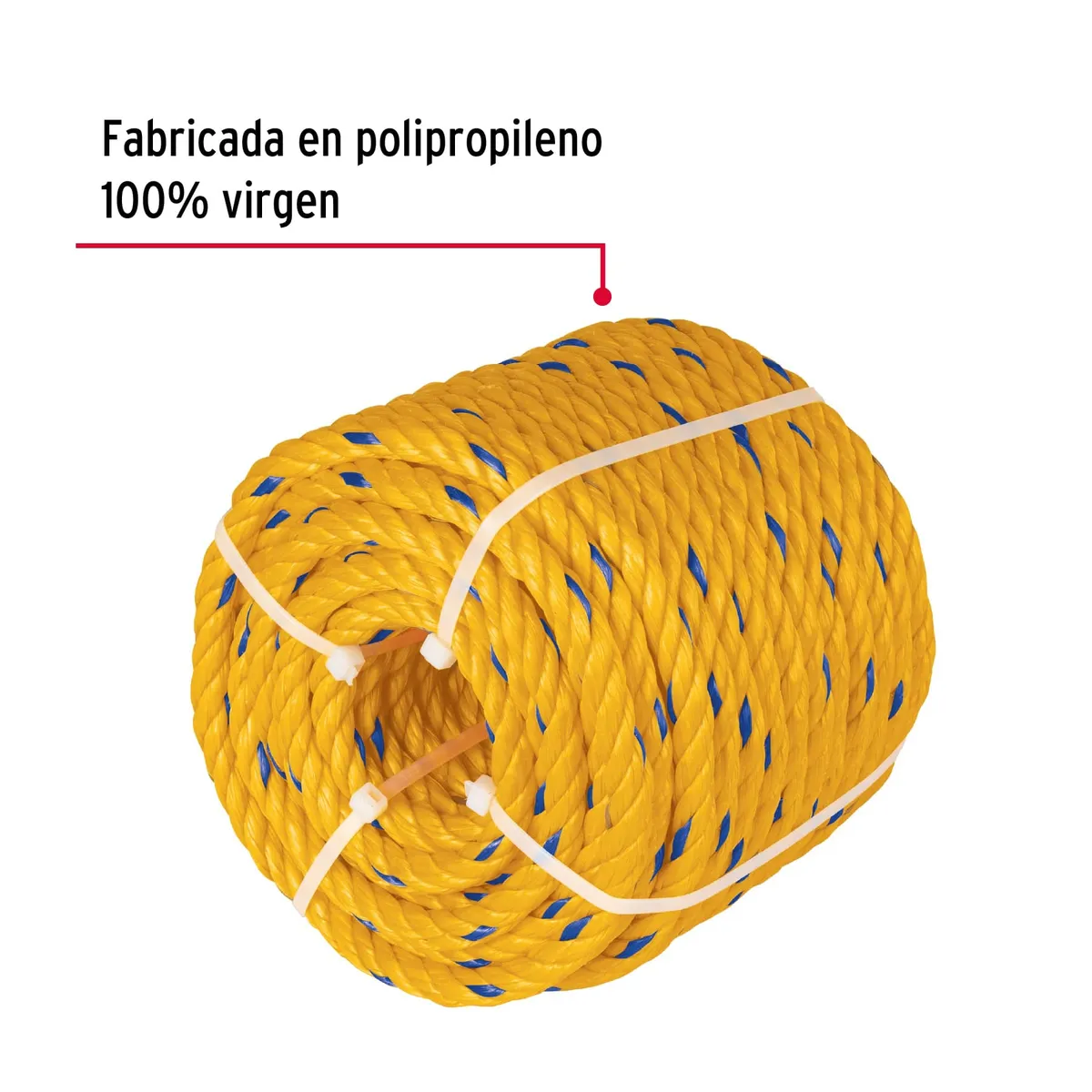 Rollo de 1 kg de Cuerda 10 mm CUE-101K Truper - 40186