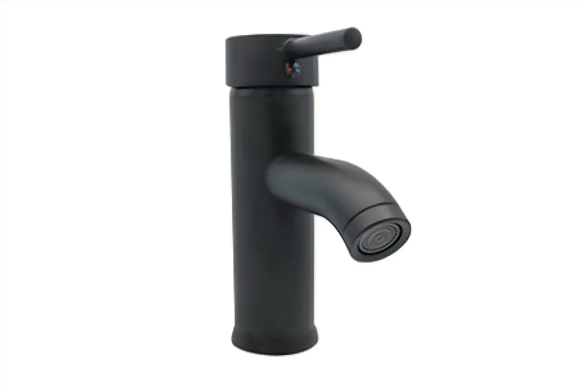 Monomando para Lavabo Negro MEER - MZM4116