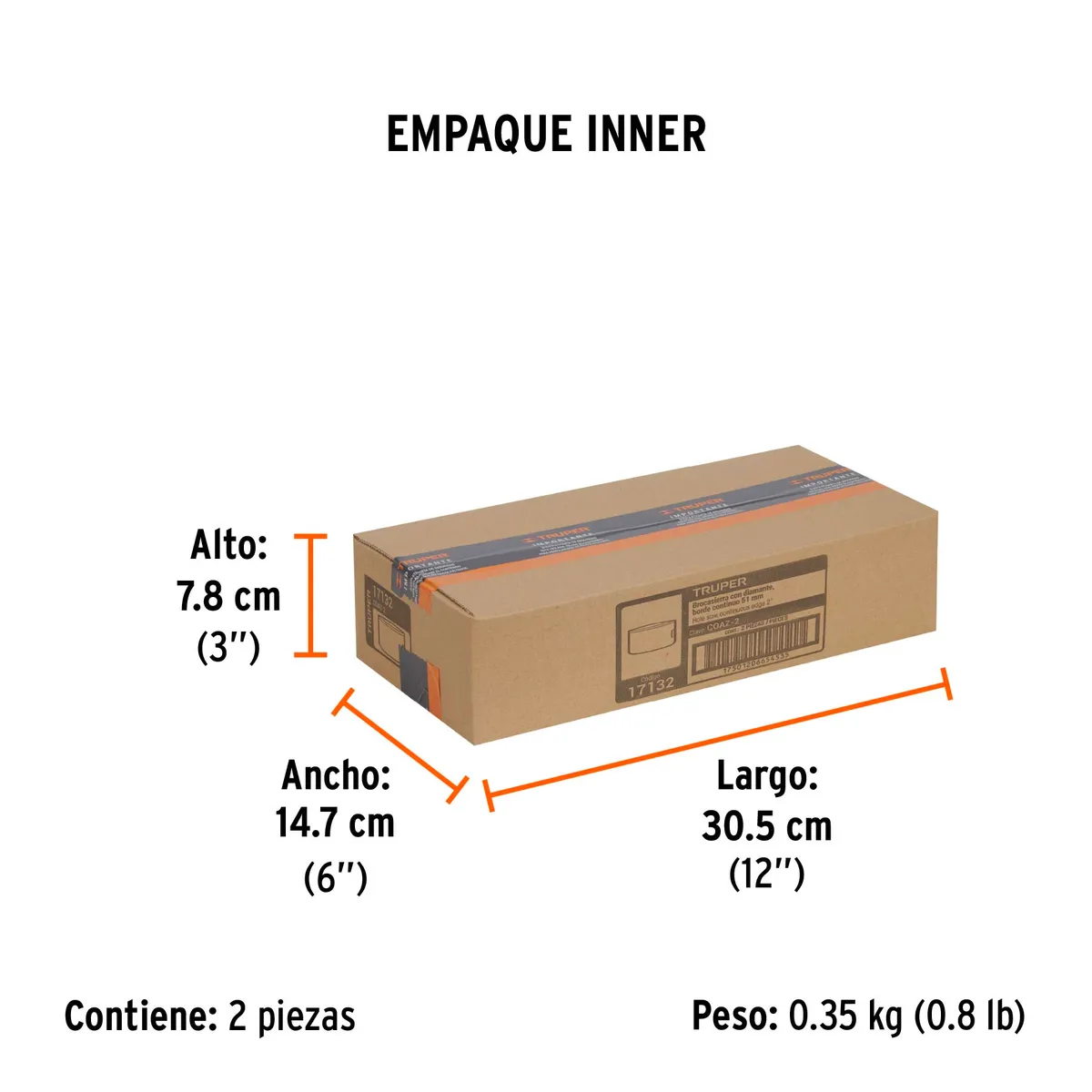 Brocasierra de Diamante Borde Continuo 2" Truper - 17132