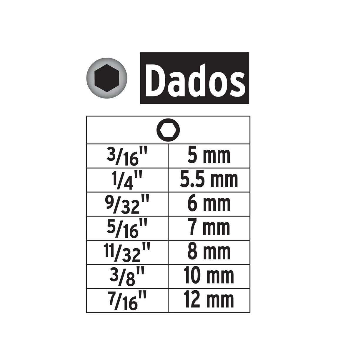 Juego de 14 Dados para Taladro Pretul - 12844