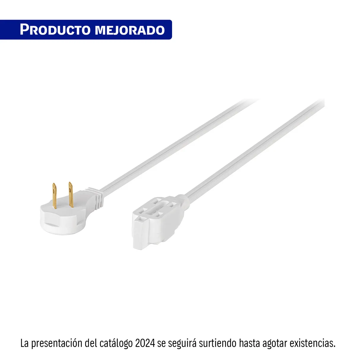 Extensión Eléctrica Clavija Plana 5 m Truper - 48018