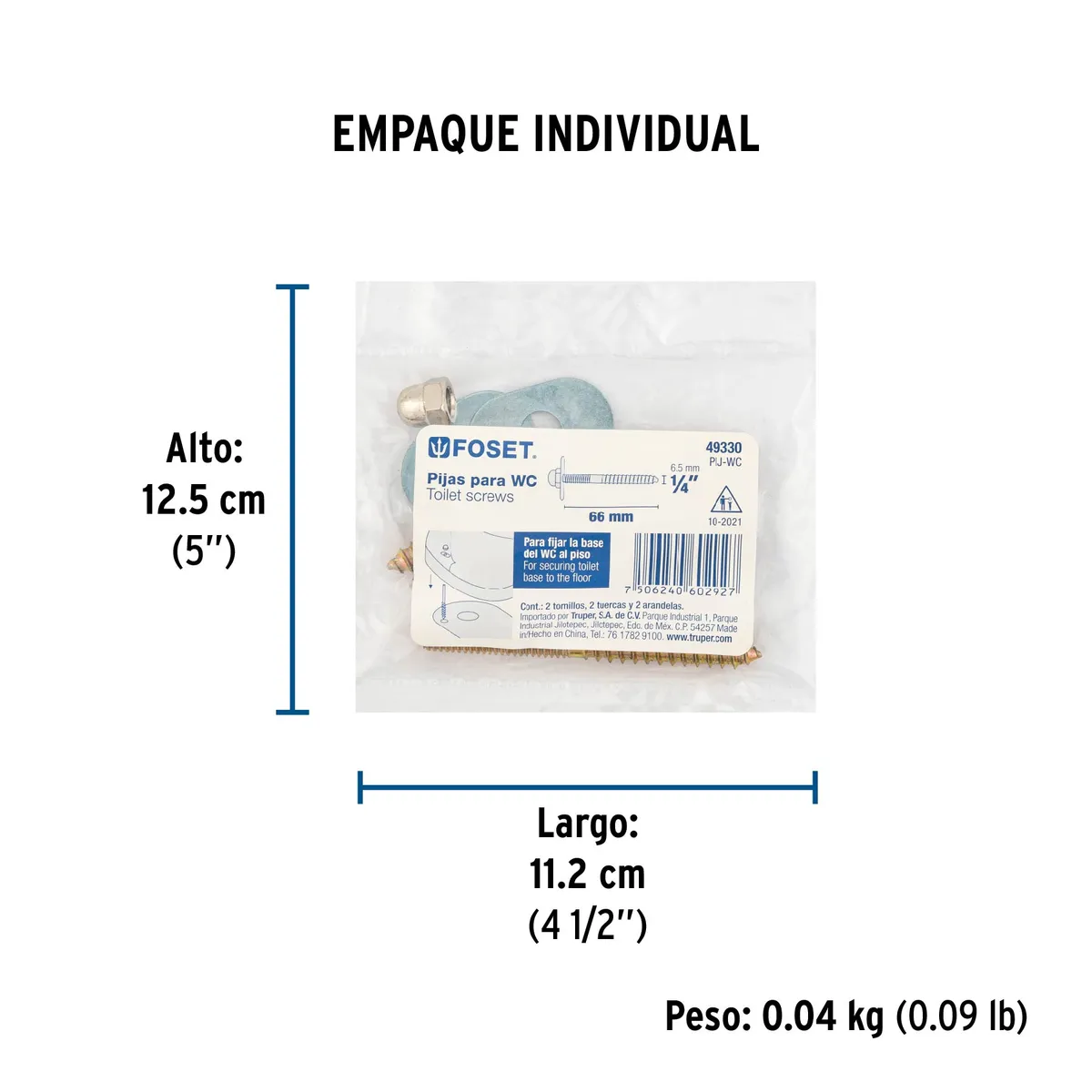 Pija para W.C. Foset - 49330