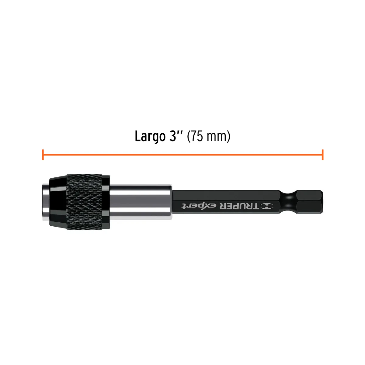 Extensión Magnética para Puntas de Cambio Rápido 3" Truper - 11873