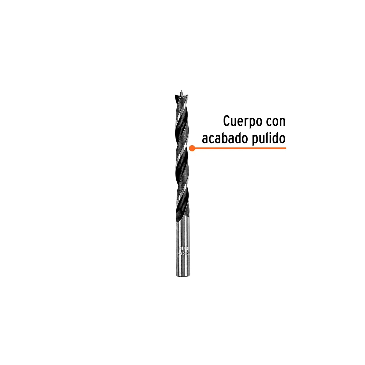 Broca con Punta Centradora para Madera 5/16" Truper - 101693