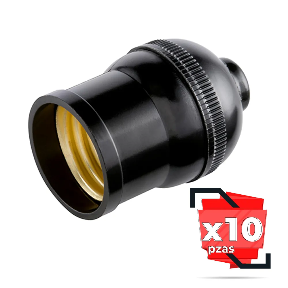 Portalámparas Sencillo de Baquelita E100 IUSA - 300162