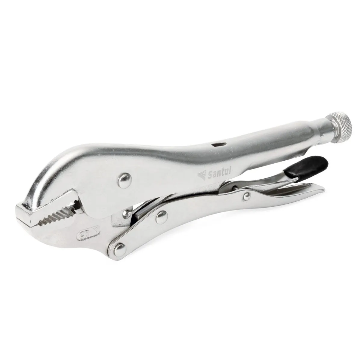 Pinza de Presión Profesional 10" con Mordaza Curva Santul - 7702