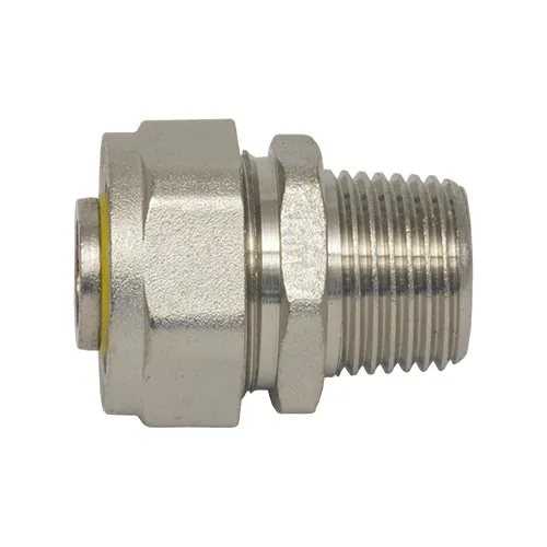 Adaptador Macho PE-AL-PE 3/8" Compresión x 3/8" NPT COFLEX - CGAM00