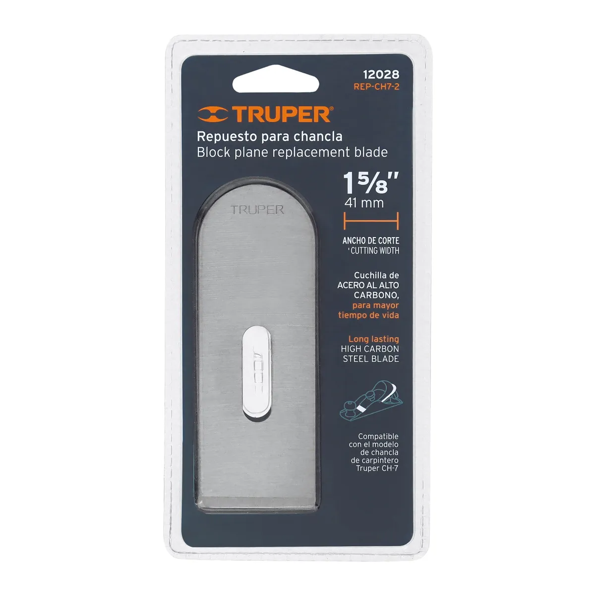 Repuesto de Cuchilla para Cepillo CH-7 Truper - 12028