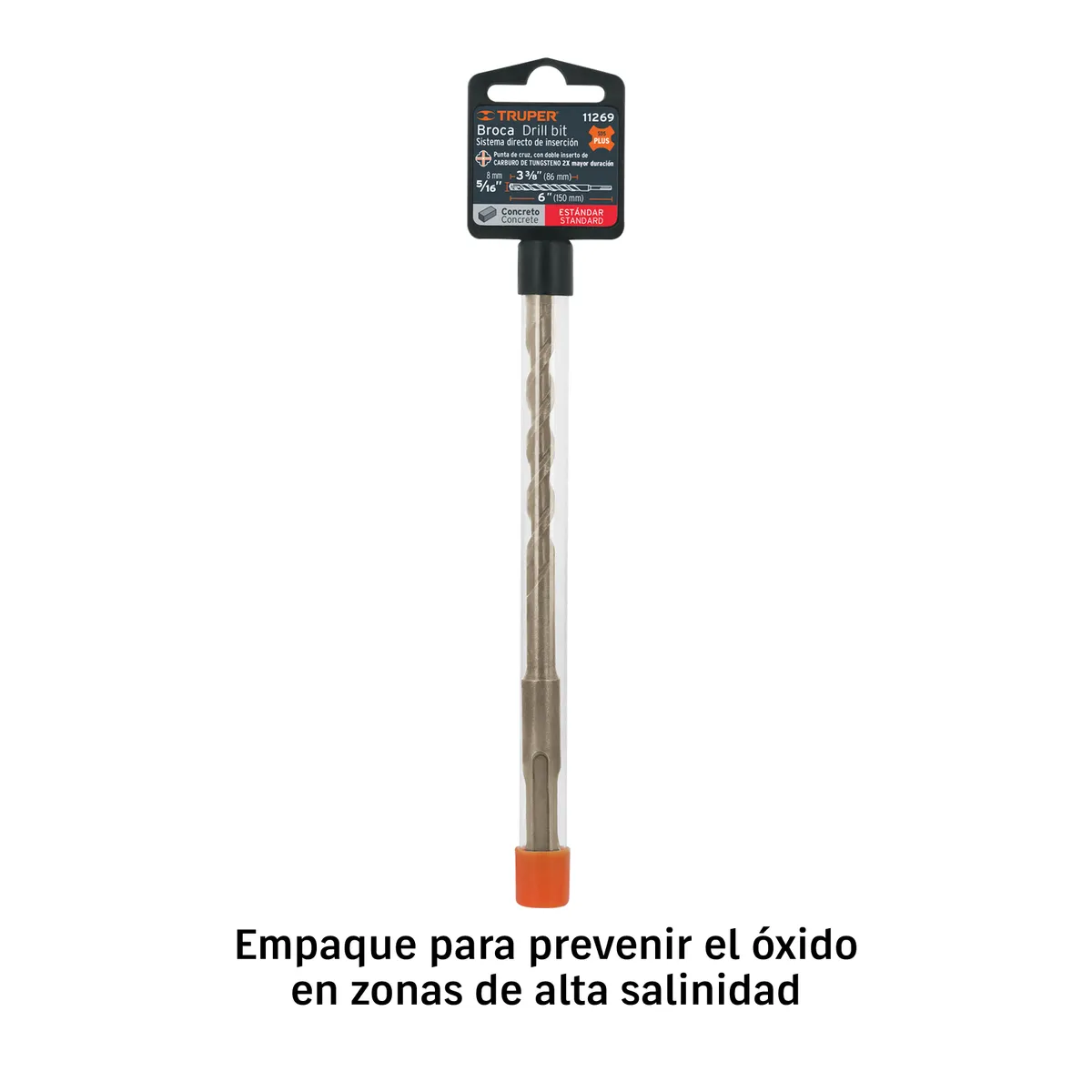 Broca SDS Plus 5/16" x 6" Truper - 11269