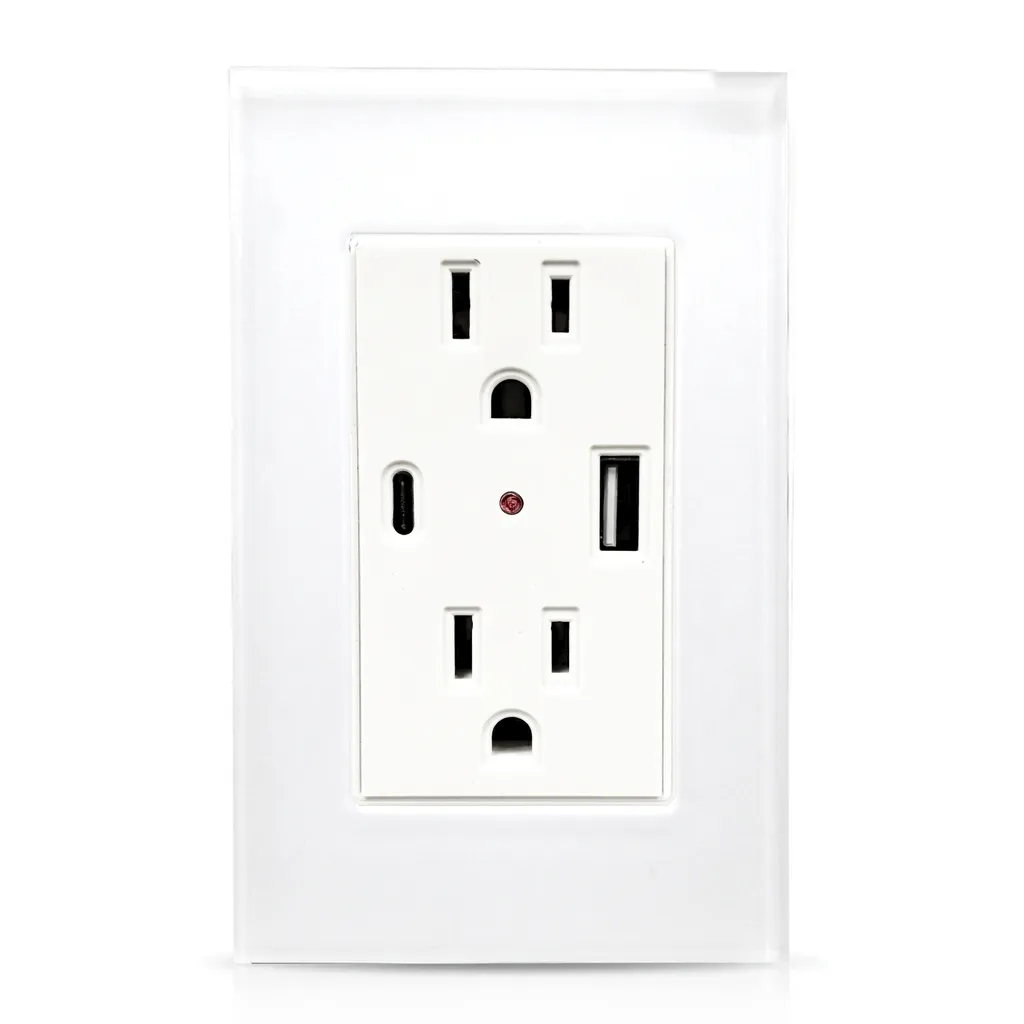 Contacto Doble c/USB Tipo C/A 5V Argos USB-C Trending