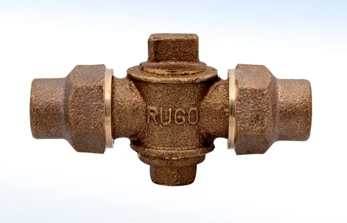 Válvula de Banqueta Fierro a Fierro 19 mm (3/4") Rugo - 87L3/4