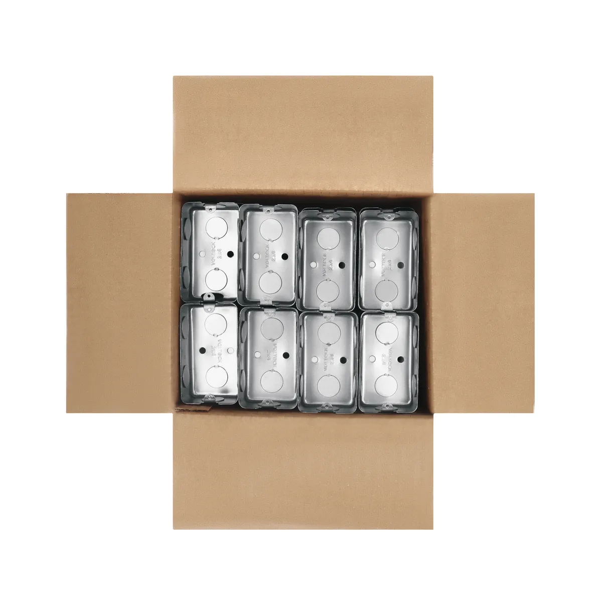 Chalupa 2" x 4" Plástica Volteck - 45005