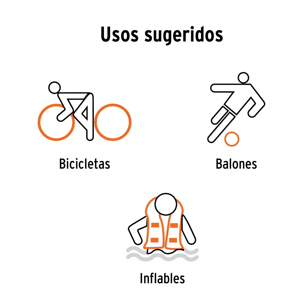 Mini Bomba Manual para Bicicleta BOM-MI Truper - 13790