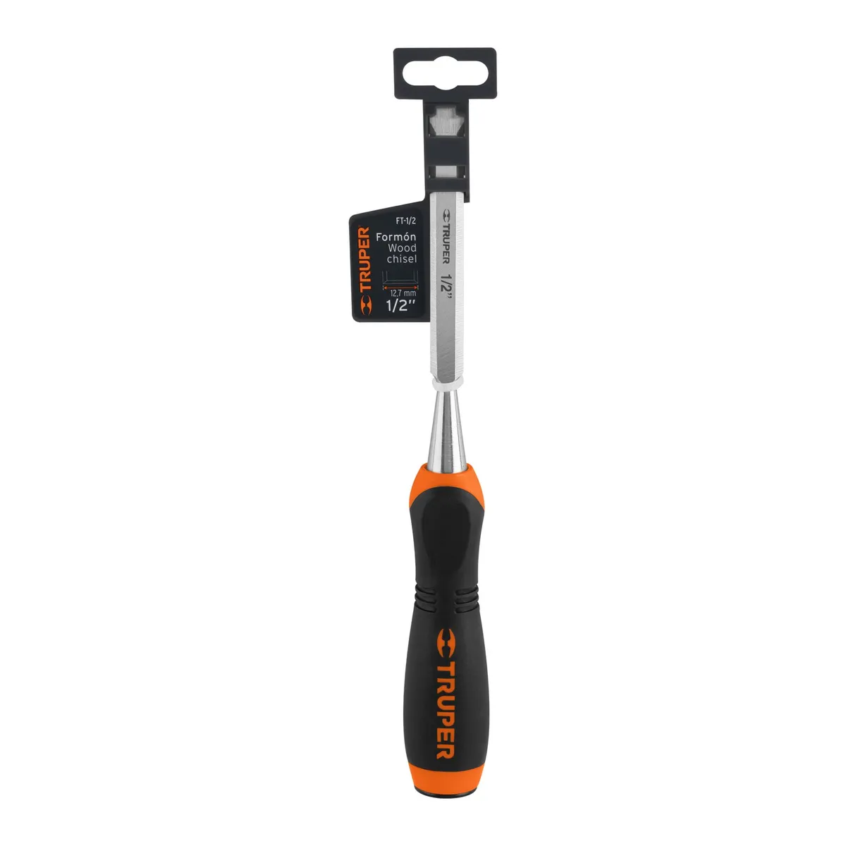 Formón 1/2" Mango Comfort Grip Truper - 14621