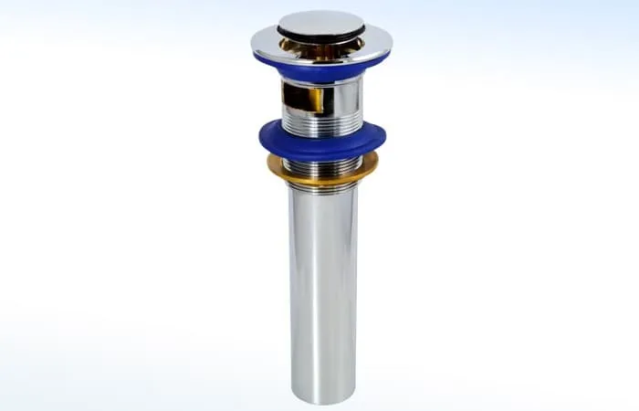 Contra de Latón Push con Rebosadero para Lavabo RUGO - 30LPR