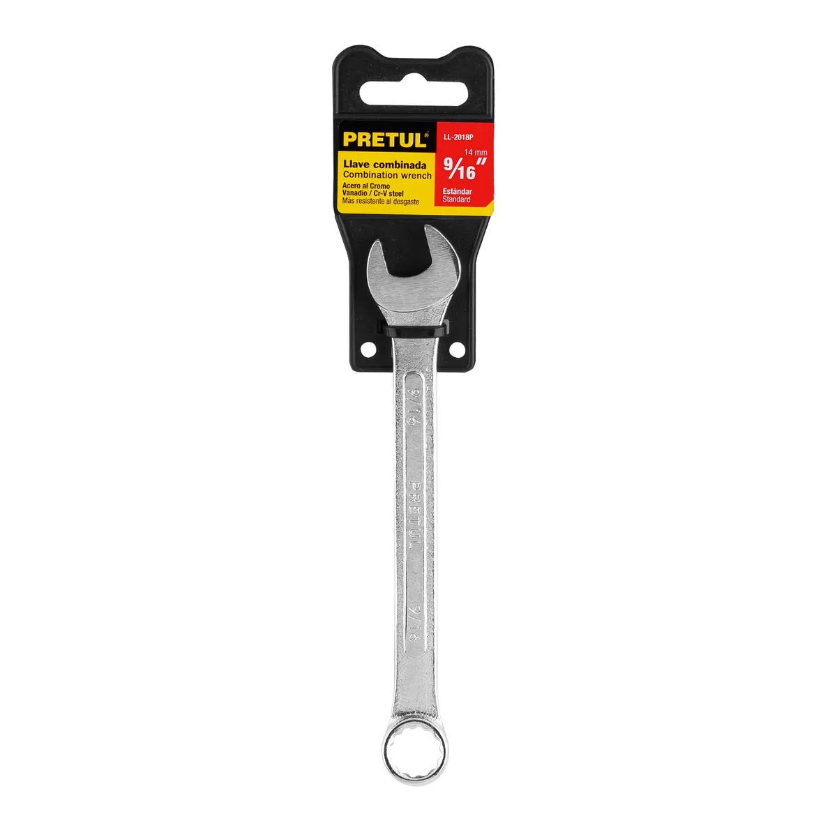 Llave Combinada 9/16" Pretul LL-2018P - 21885