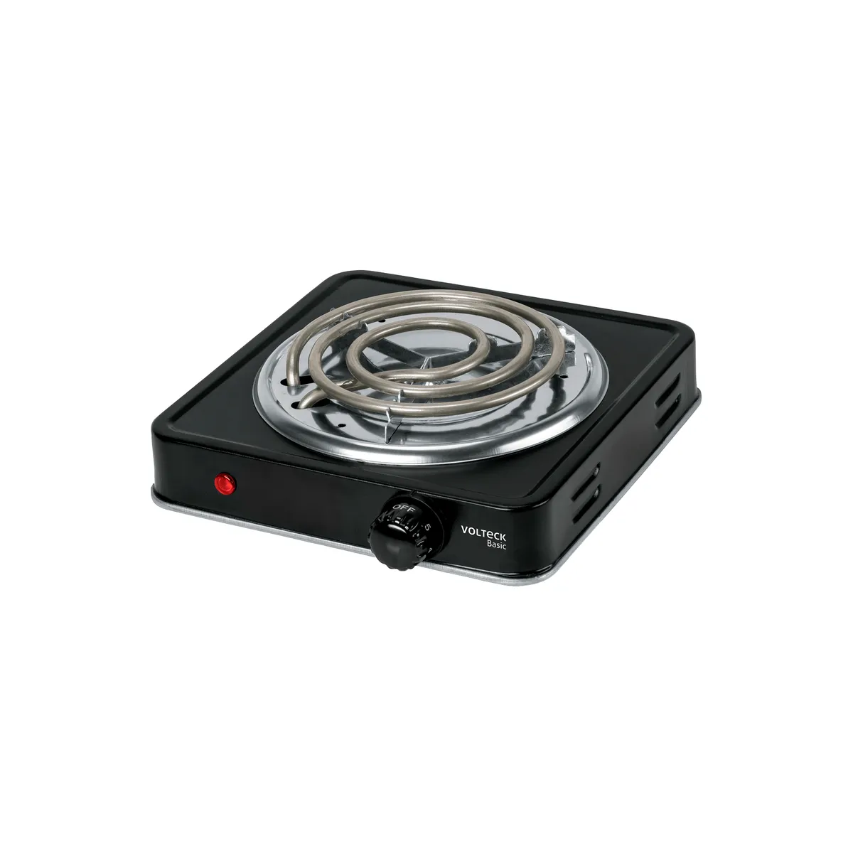 Parrilla Eléctrica 1 Quemador Negra Volteck - 26093