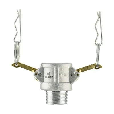 Conector Macho Cuerda NPT Tipo B 1" Gimbel - 15CONEX031CH