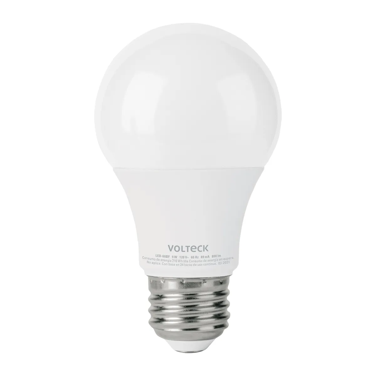 Foco LED 9 W (60 W) 6500 K Atenuable Luz Blanca Fría Volteck - 48297