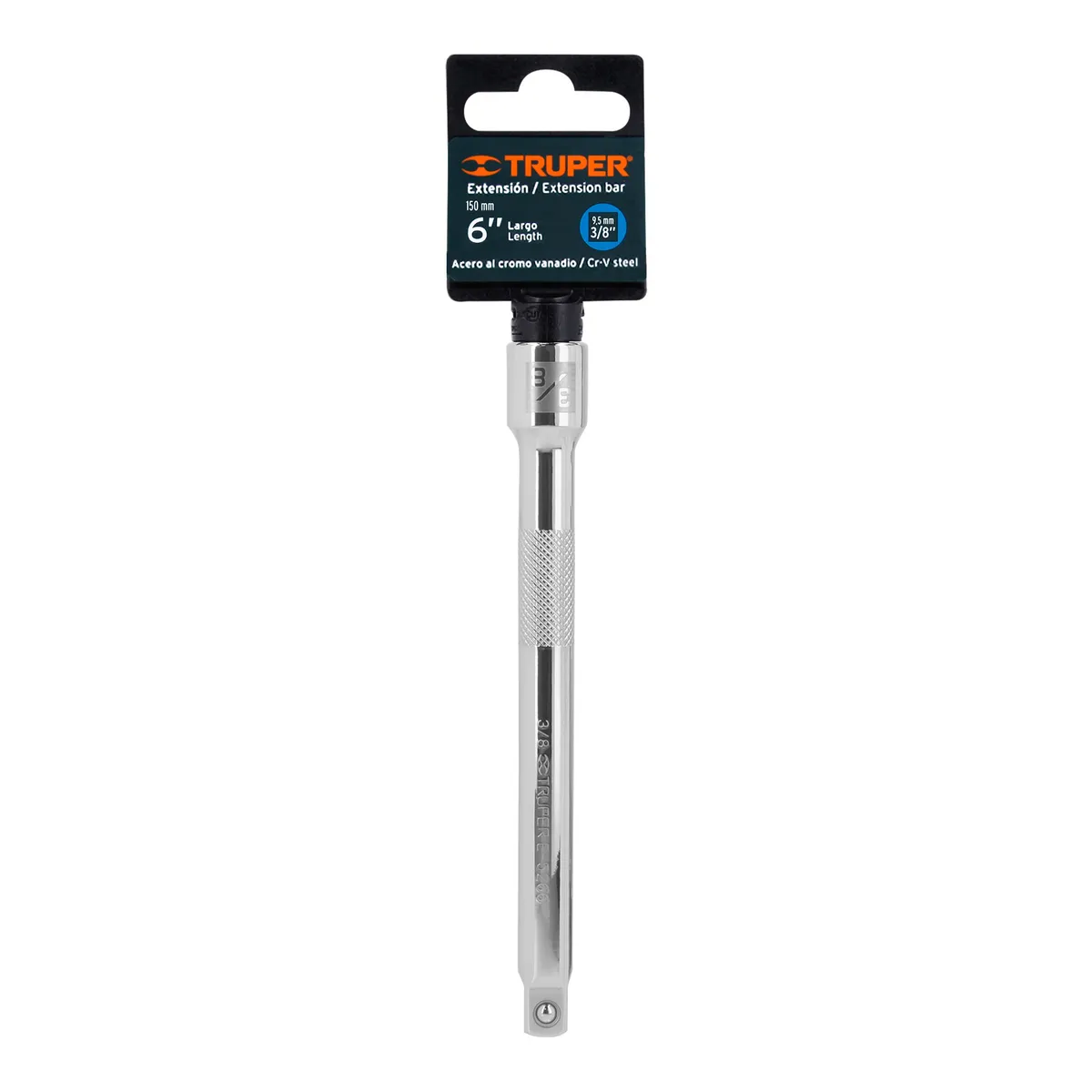 Extensión 3/8" x 6" para Matraca E-5266 Truper - 13916