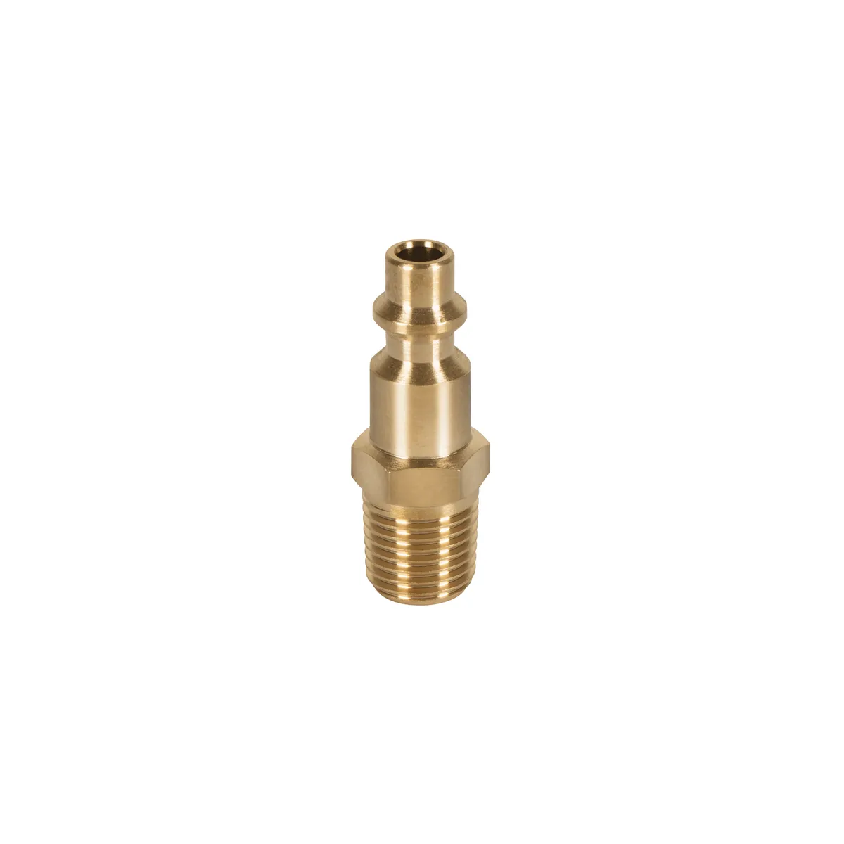 Conector Rápido de Latón Macho 1/4" NPT Truper - 19083