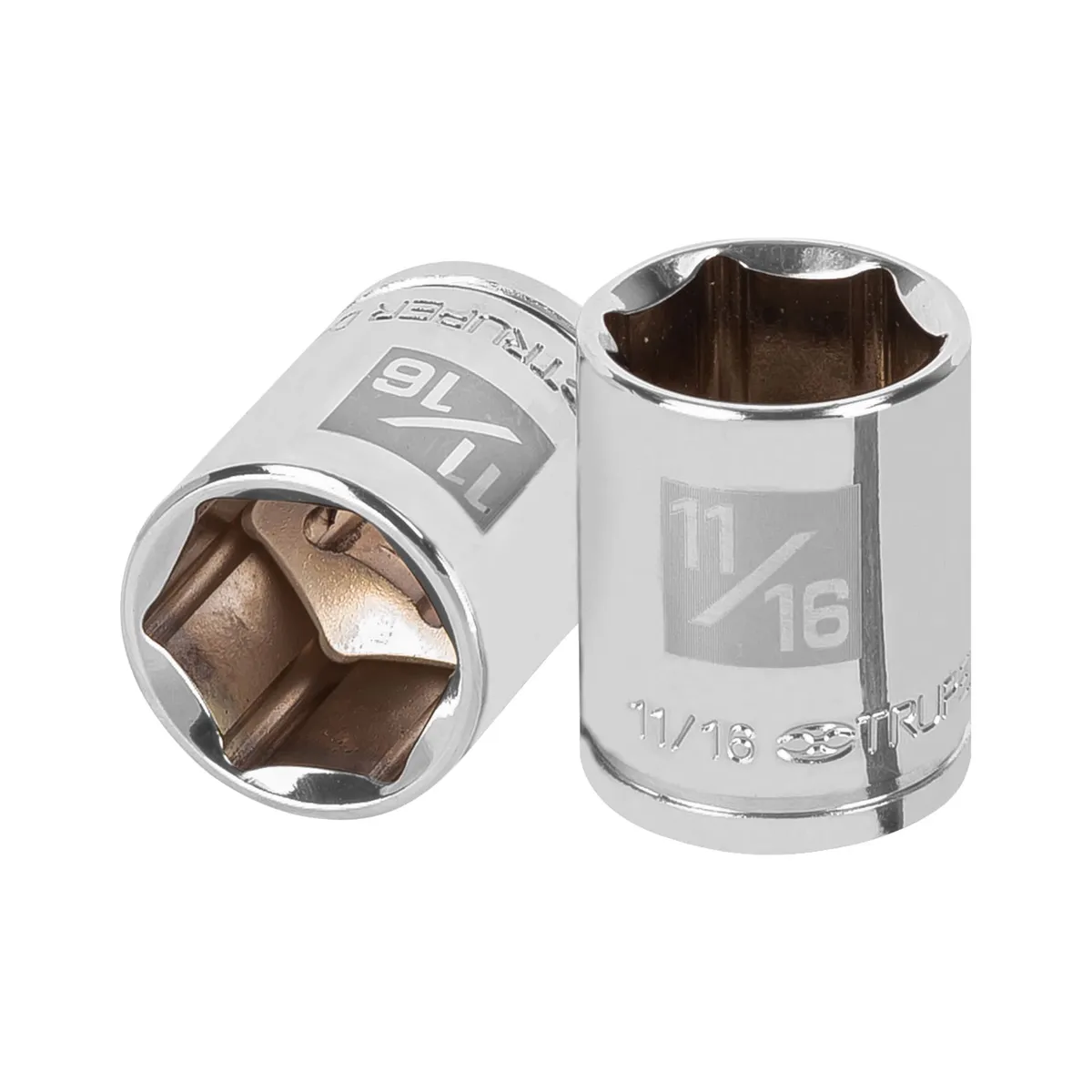Dado de 11/16" 6 Puntas Cuadro 3/8" Truper - 13612