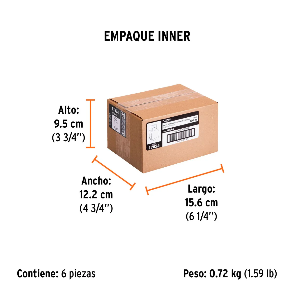Aceite Sintético para Motor de 2 Tiempos Truper - 17624