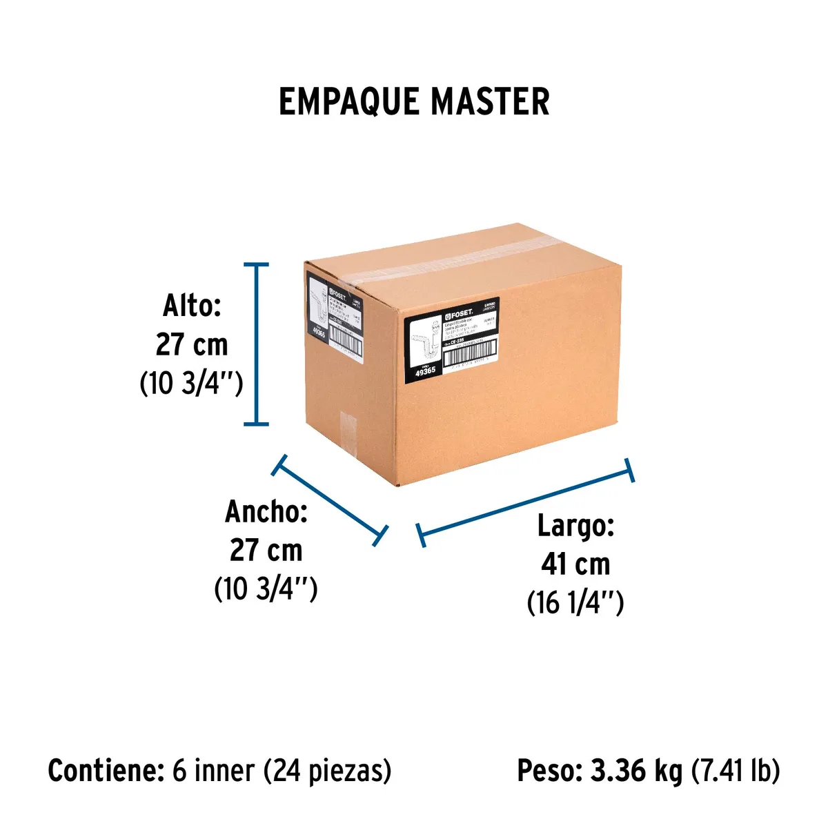 Céspol para Lavabo con Contra Foset - 49365