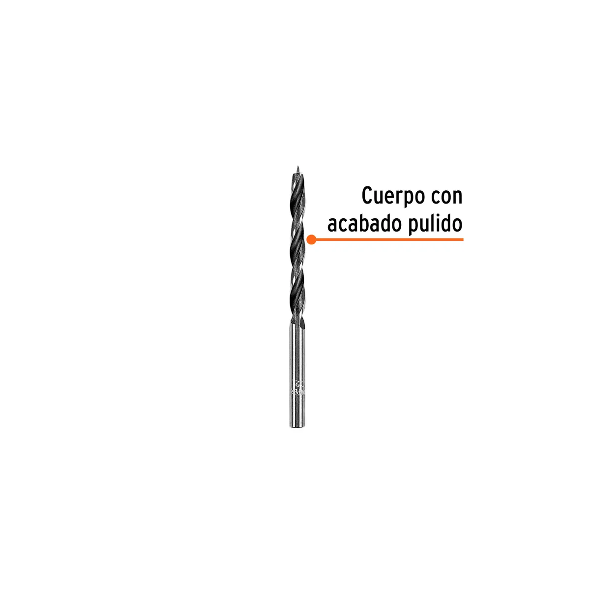Broca con Punta Centradora para Madera 7/32" Truper - 101690