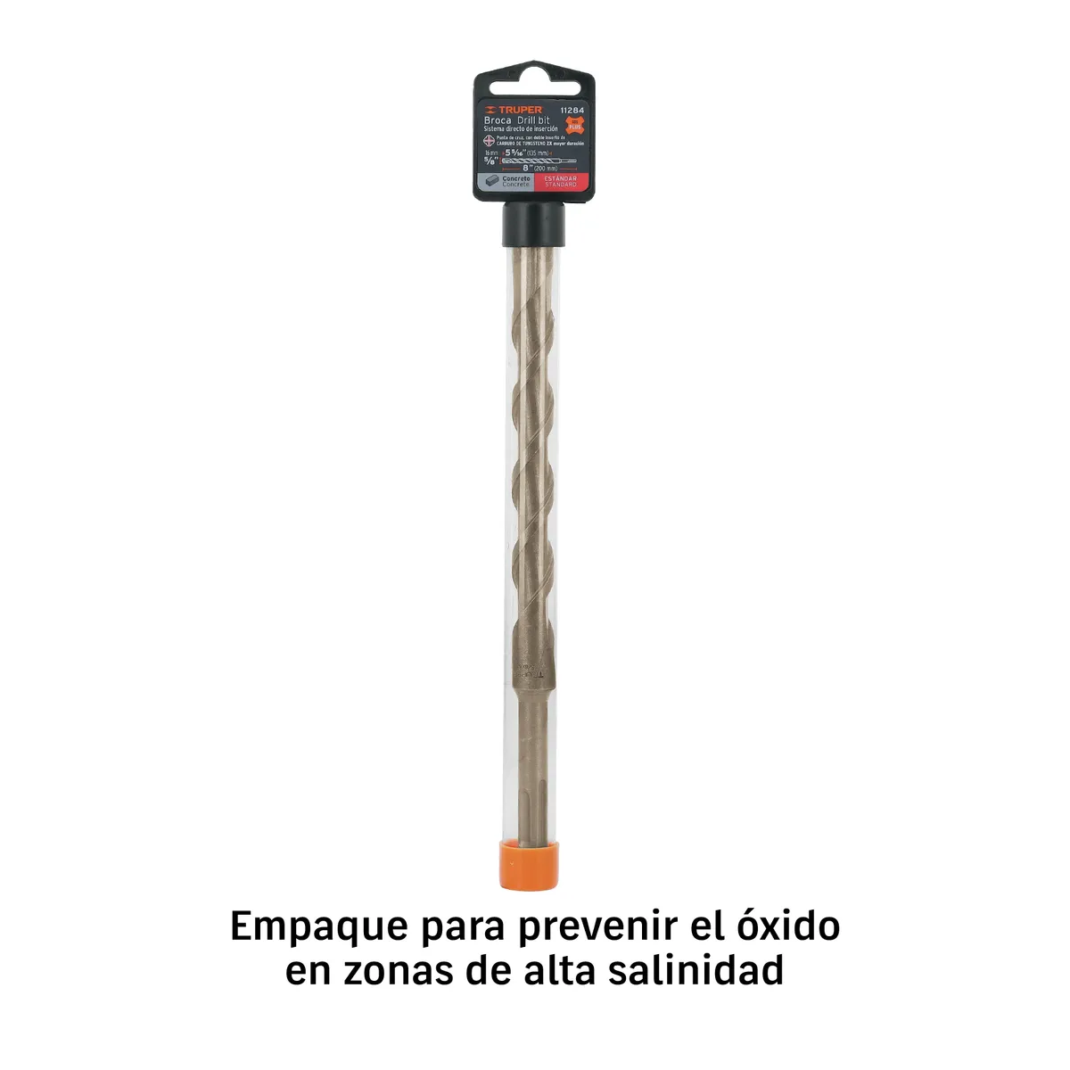 Broca SDS Plus 5/8" x 8" Truper - 11284