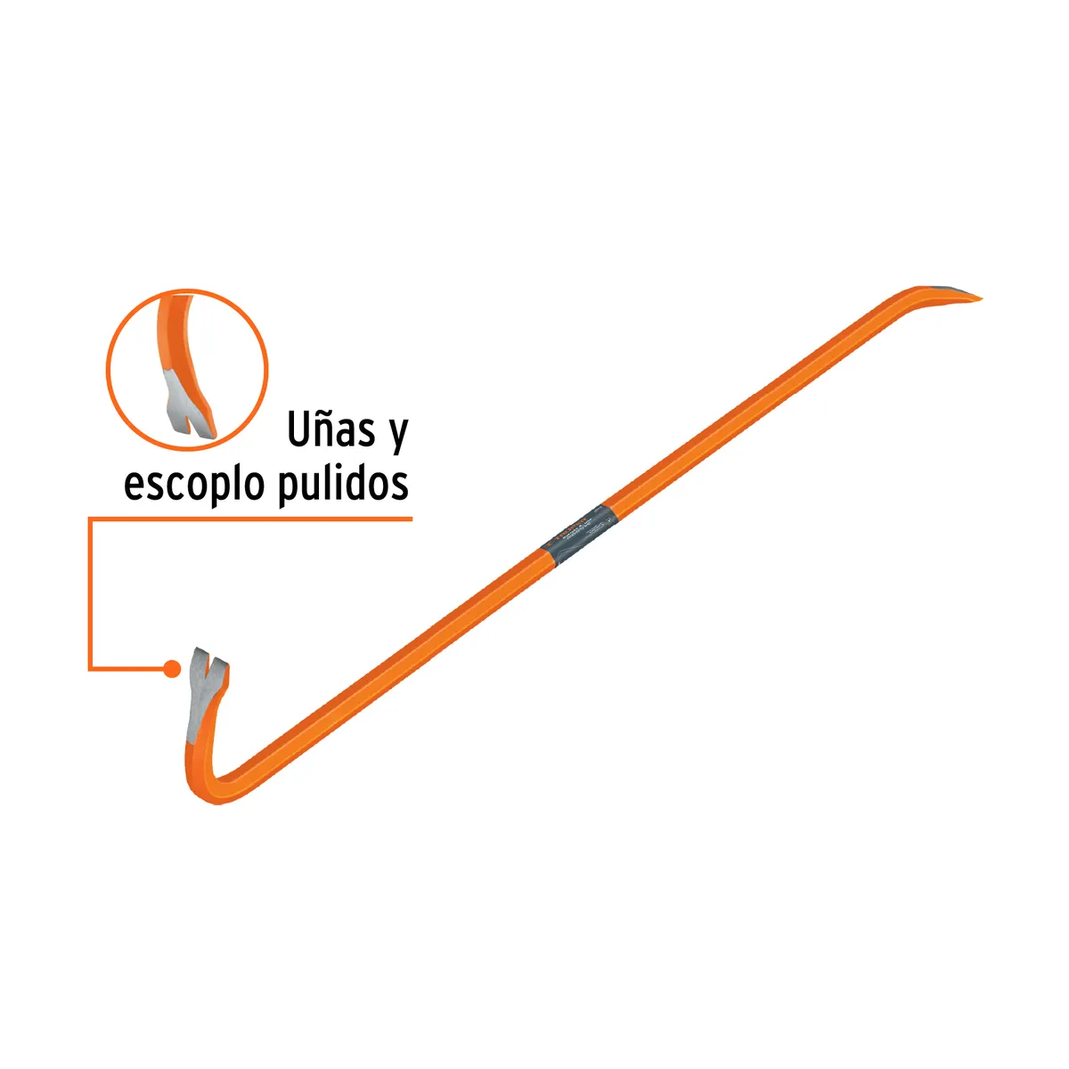 Barreta de Uña 1" x 1.20 m BU-120 Truper - 10874